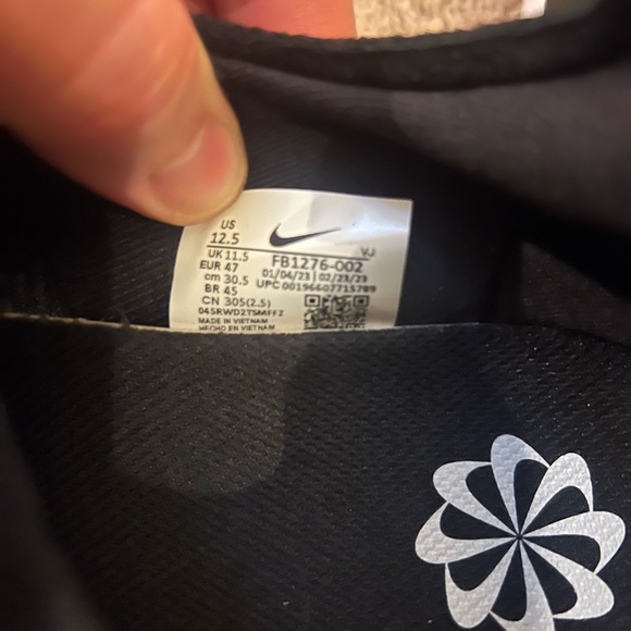 Nike Free RN Next Nature 'Black White' FB1276 002 Men’s Size 12.5 - Picture 6 of 7